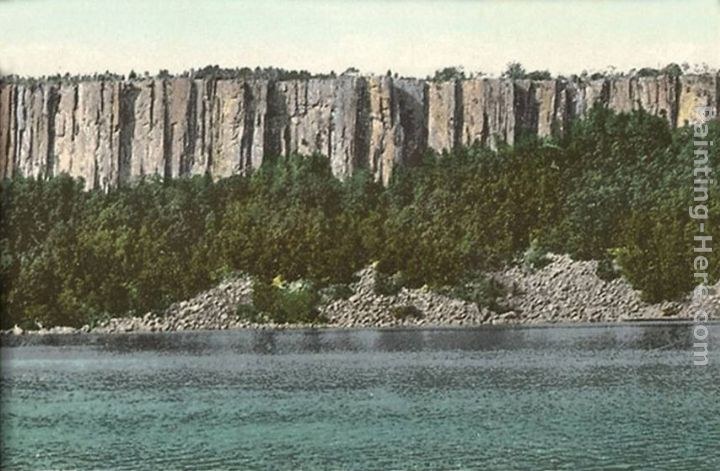 Norman Parkinson Palisades, Hudson River